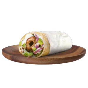 Chicken Cheese Kabab Wrap